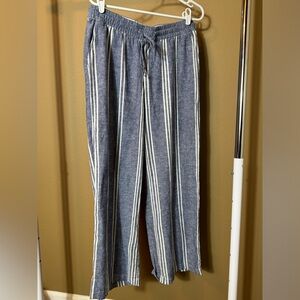Old Navy Striped linen pant